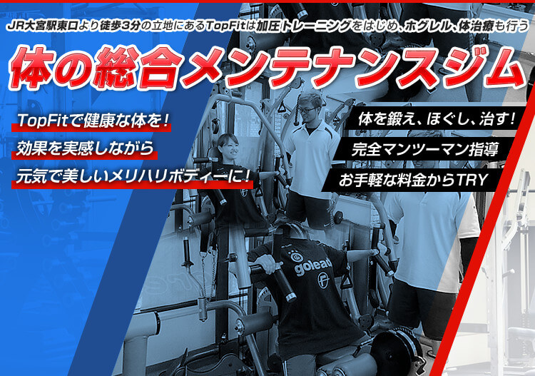 加圧トレーニング Top Fit